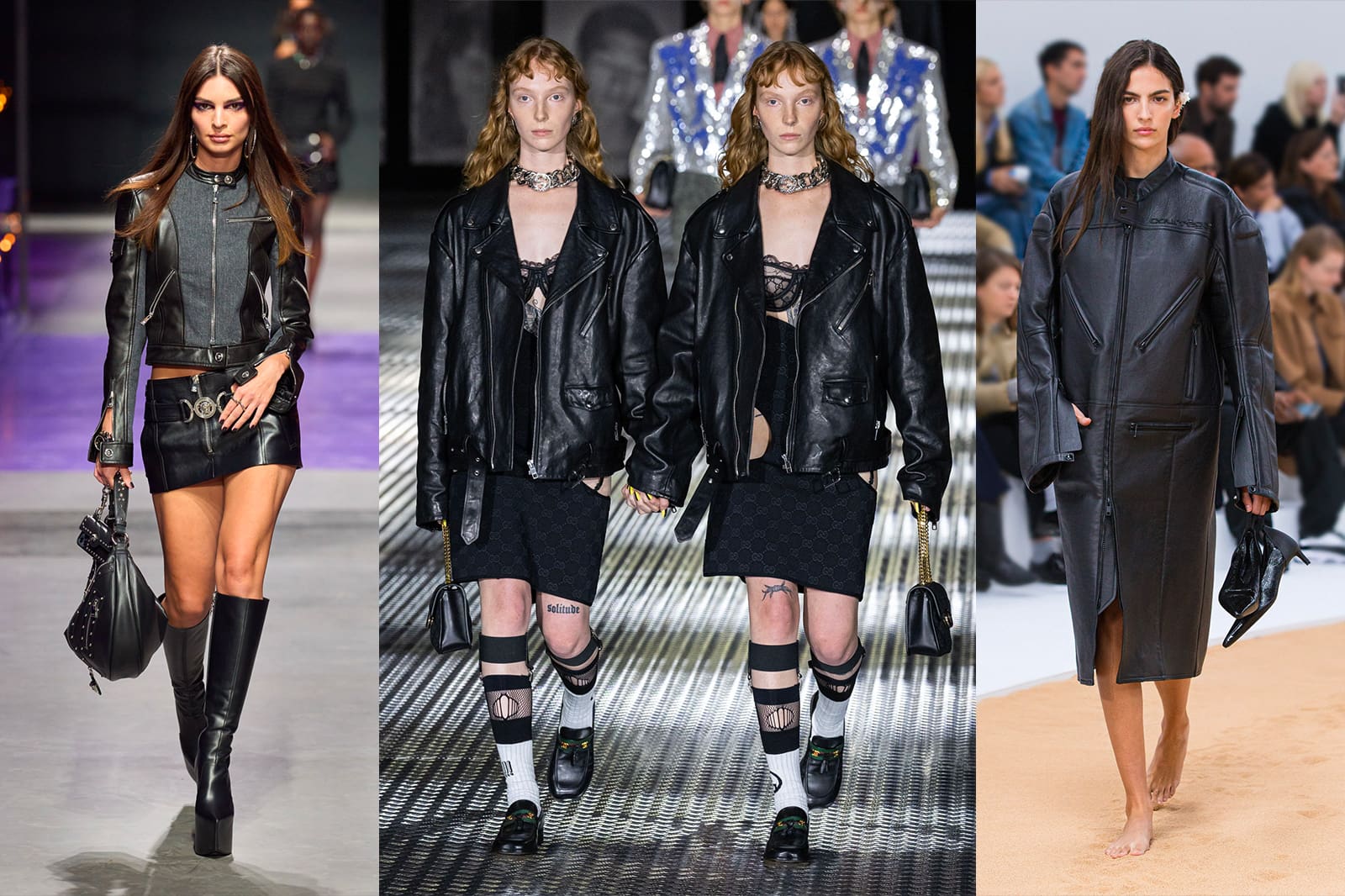 Versace, Gucci, Courrèges Spring Summer 2023 shows