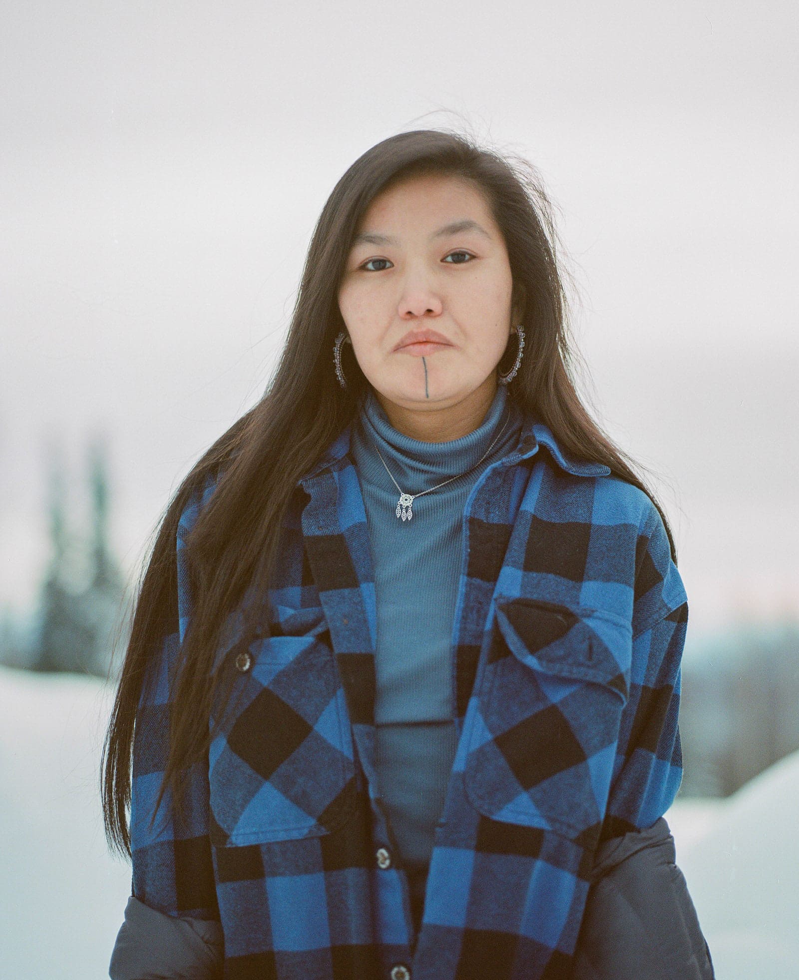 Lorena Village-Center-Simon, 27, Hän Gwich’in, Fairbanks Traditional tattoos