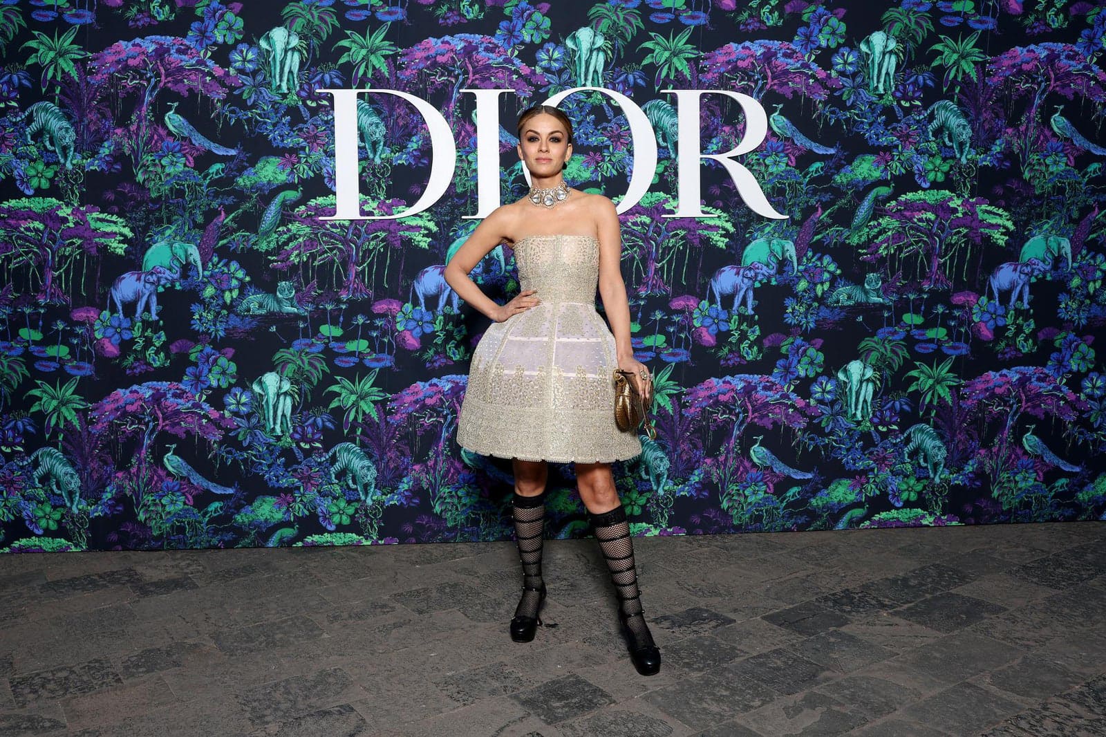 Dior's Fall/Winter 2023 Show In Mumbai Natasha Poonawalla