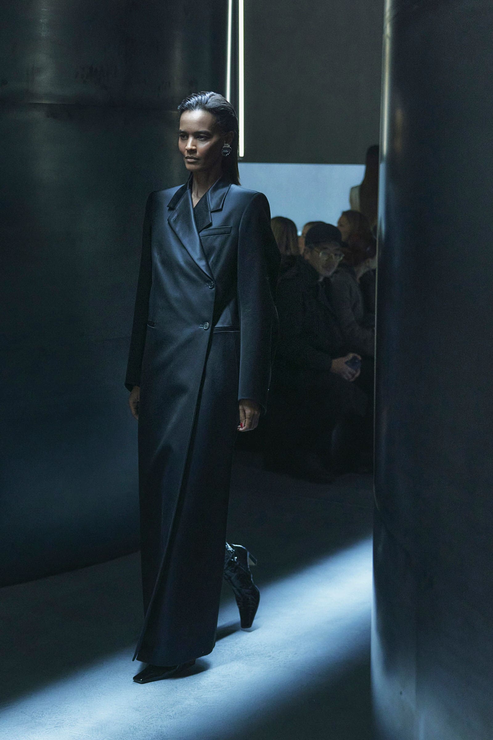 Liya Kebede at Khaite’s fall 2023 show