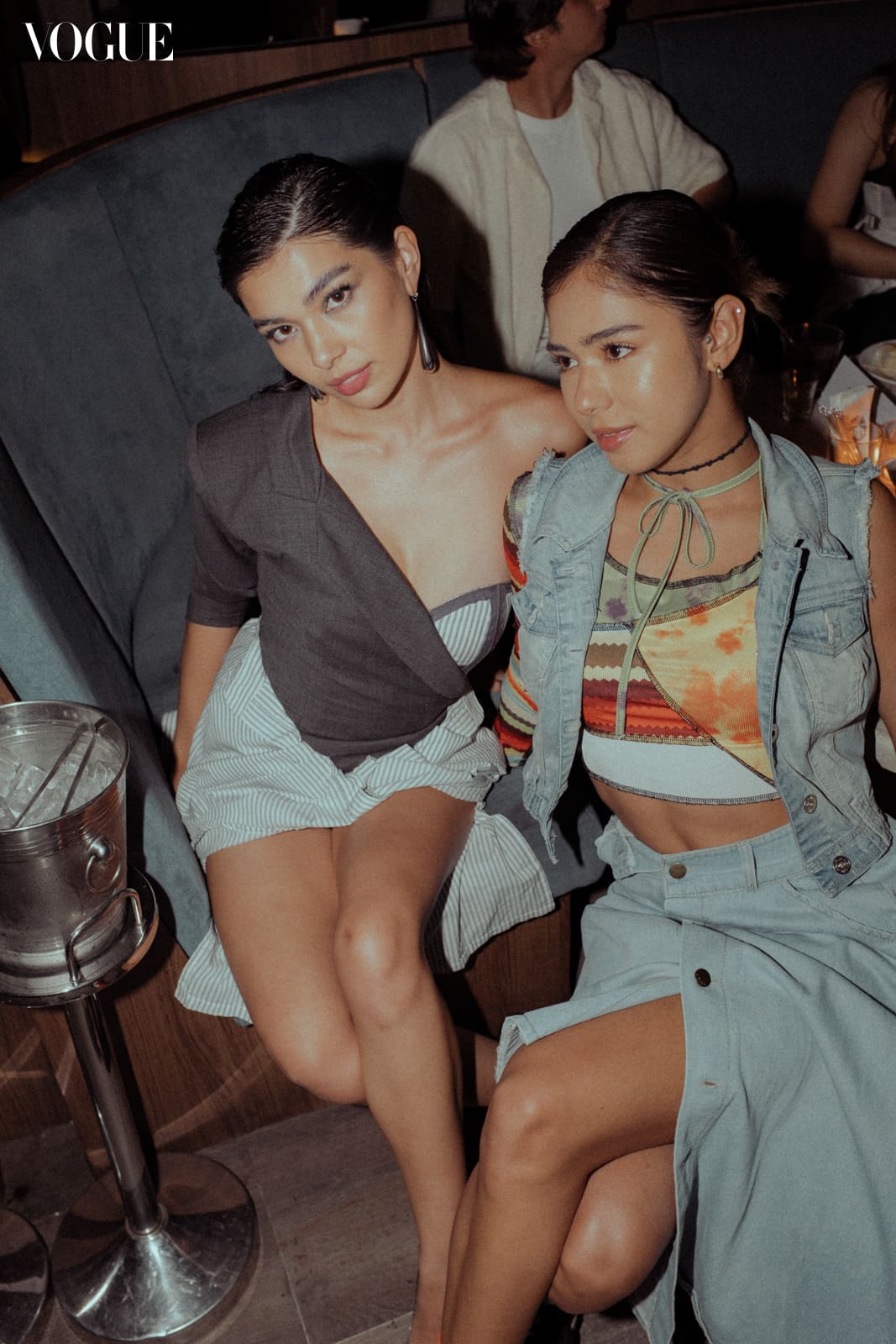 Pam Prinster and Angel Guardian Vogue Philippines Young Blood Party
