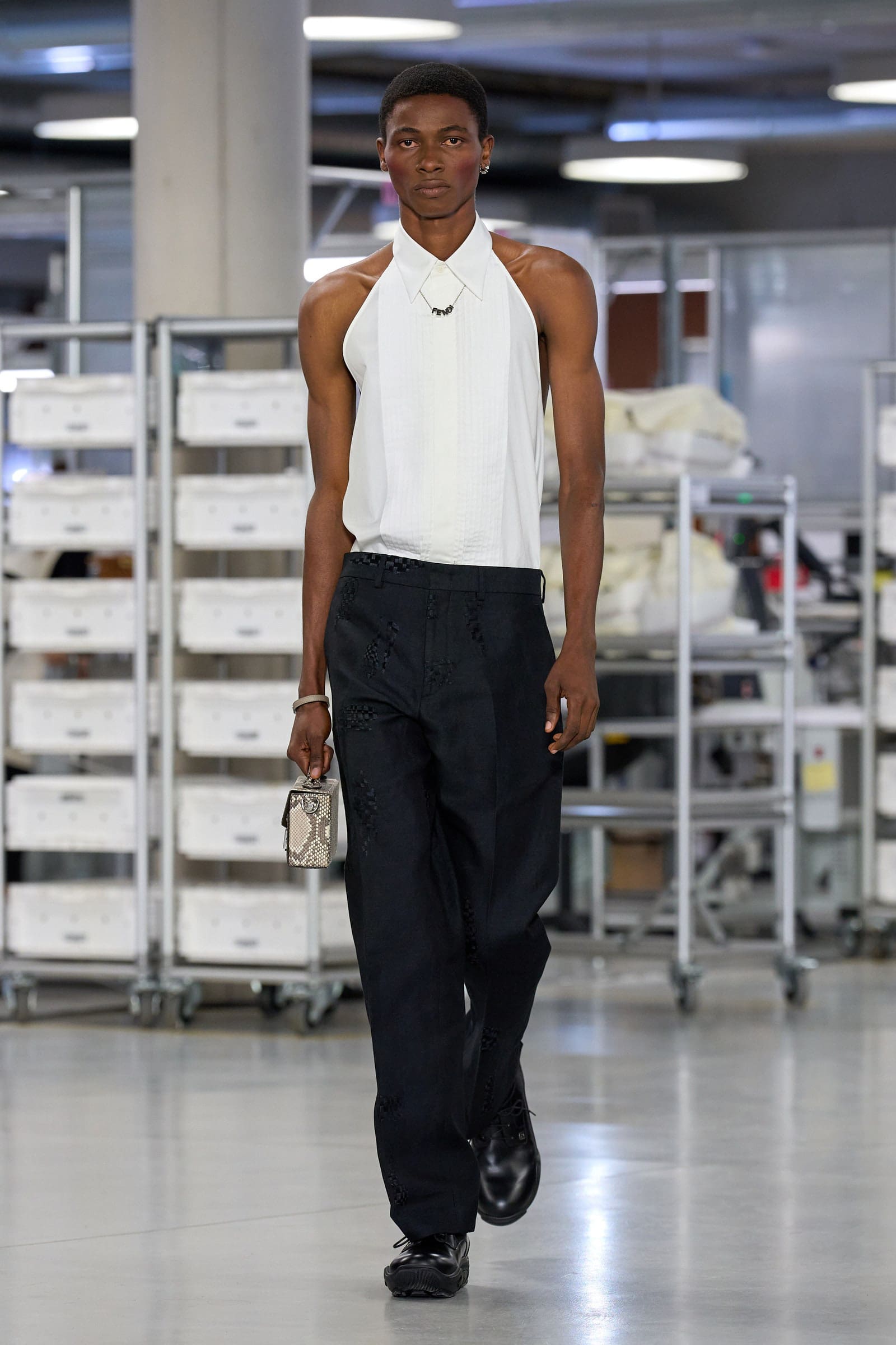 Fendi, spring 2024 menswear tank top