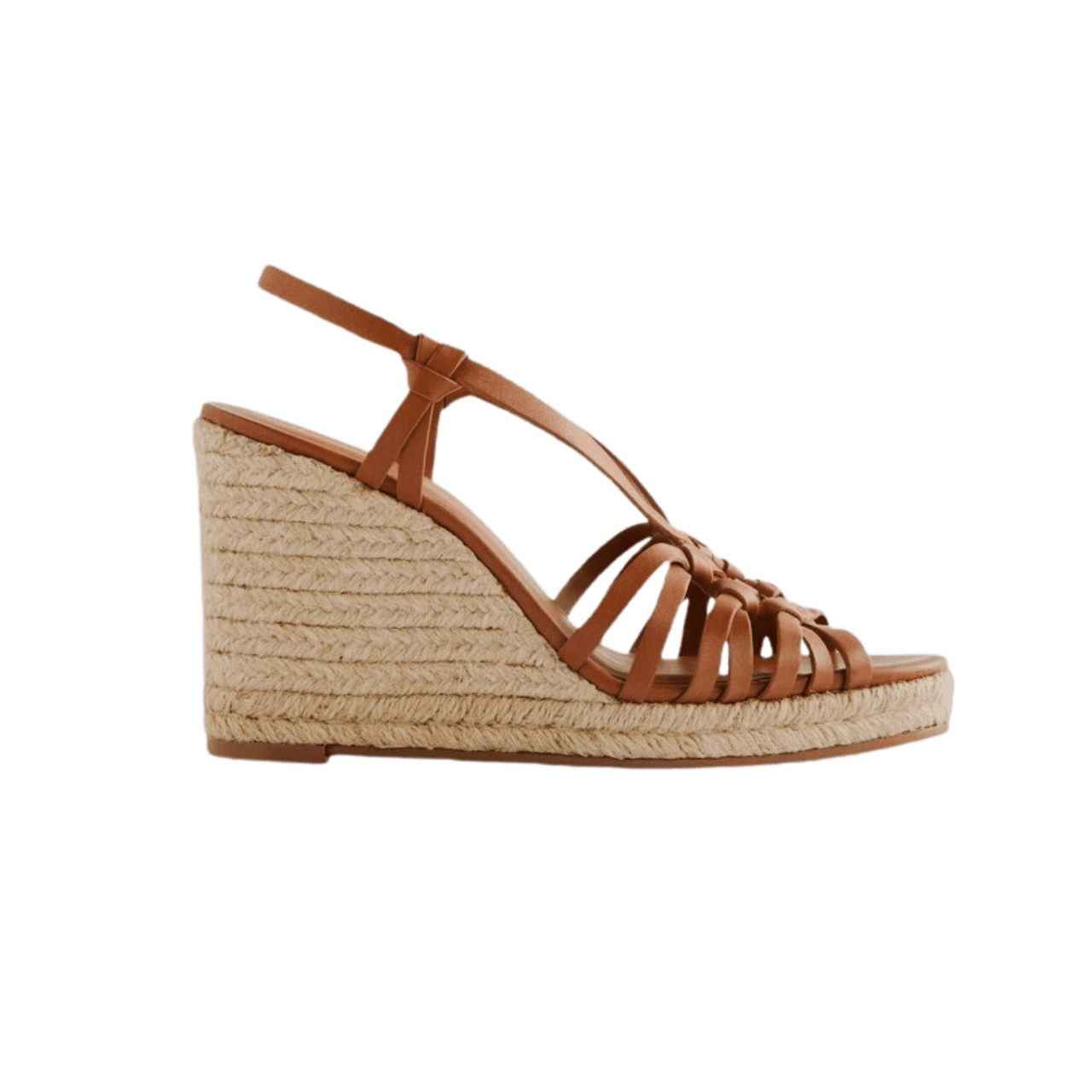 Reformation Candice woven wedge espadrilles