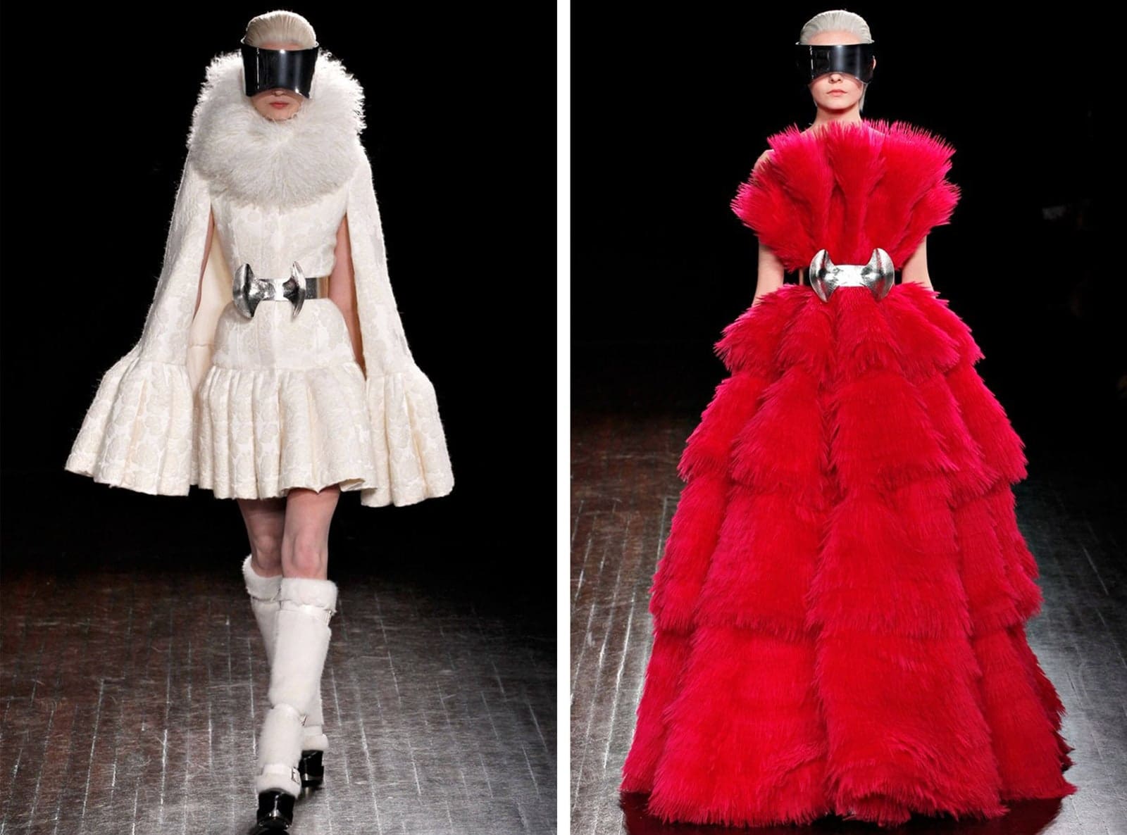 Alexander McQueen FW12. Photo: Monica Feudi / feudiguaineri.com