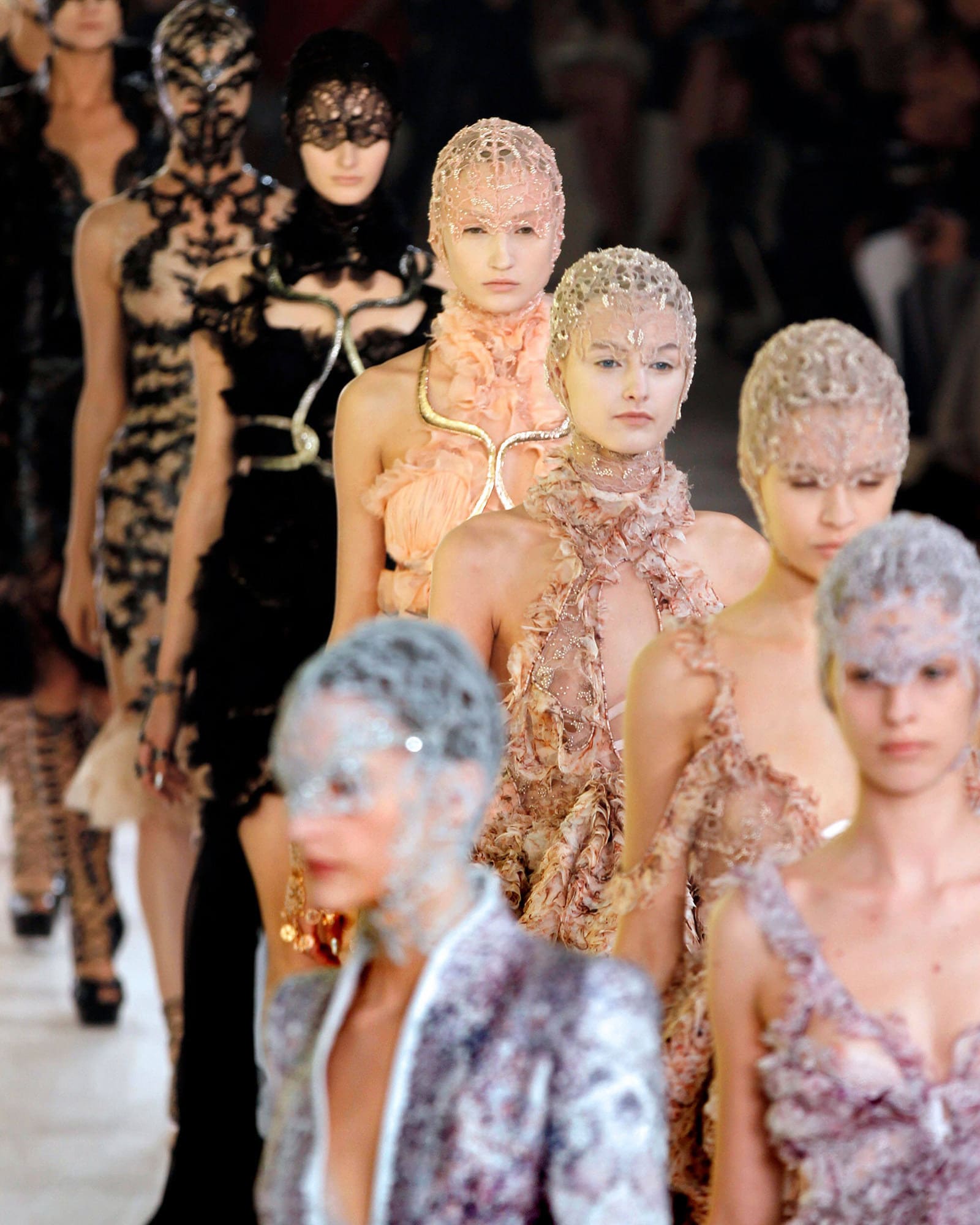 Alexander McQueen SS12. Photo: Francois Guillot/AFP via Getty Images