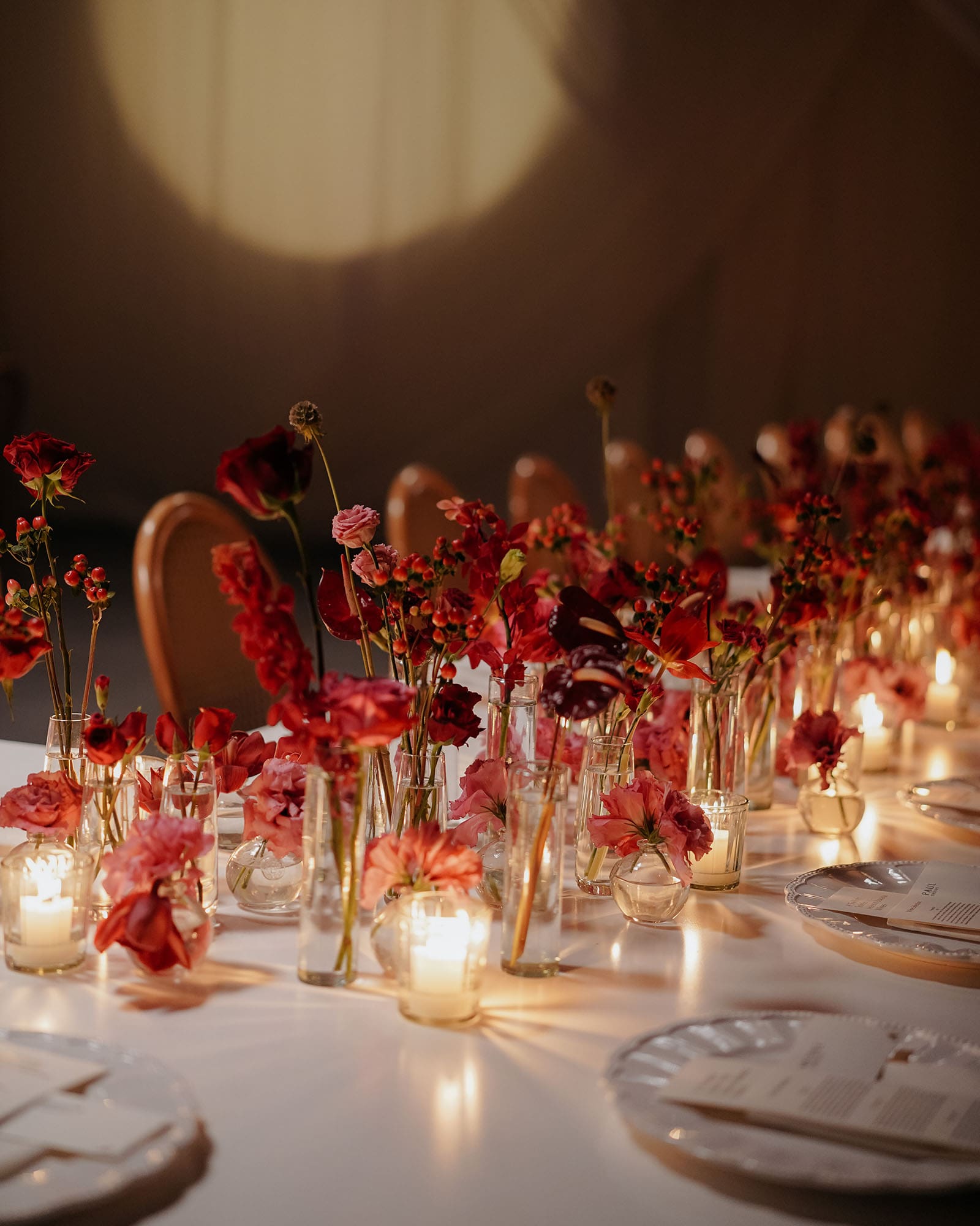 Table setting during the launch of Nadine Lustre and Christophe Bariou’s Maison Bukana Wines.