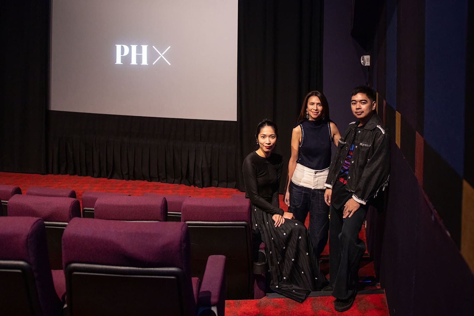 PHx Fashion Group founders Esme Palaganas, Trickie Lopa, and Seph Bagsao.