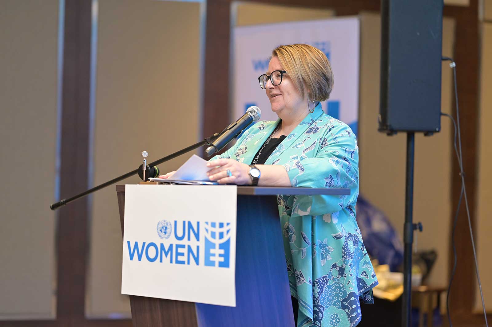 UN Women Asia Pacific Region deputy regional director Sarah Knibbs