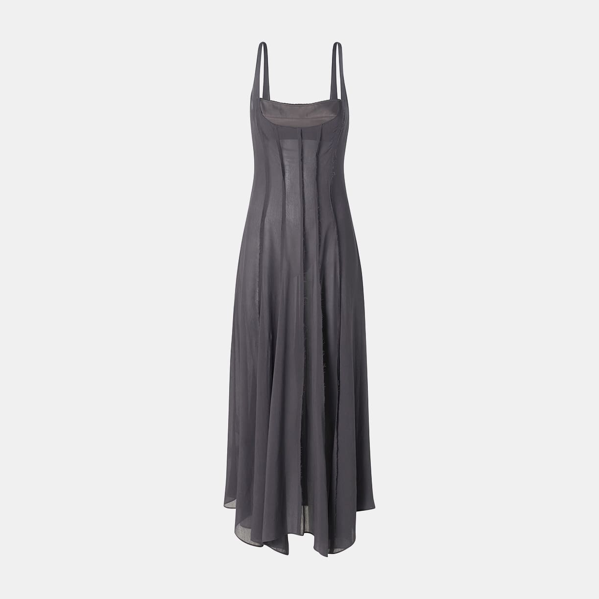 Mango Selection black slip dress