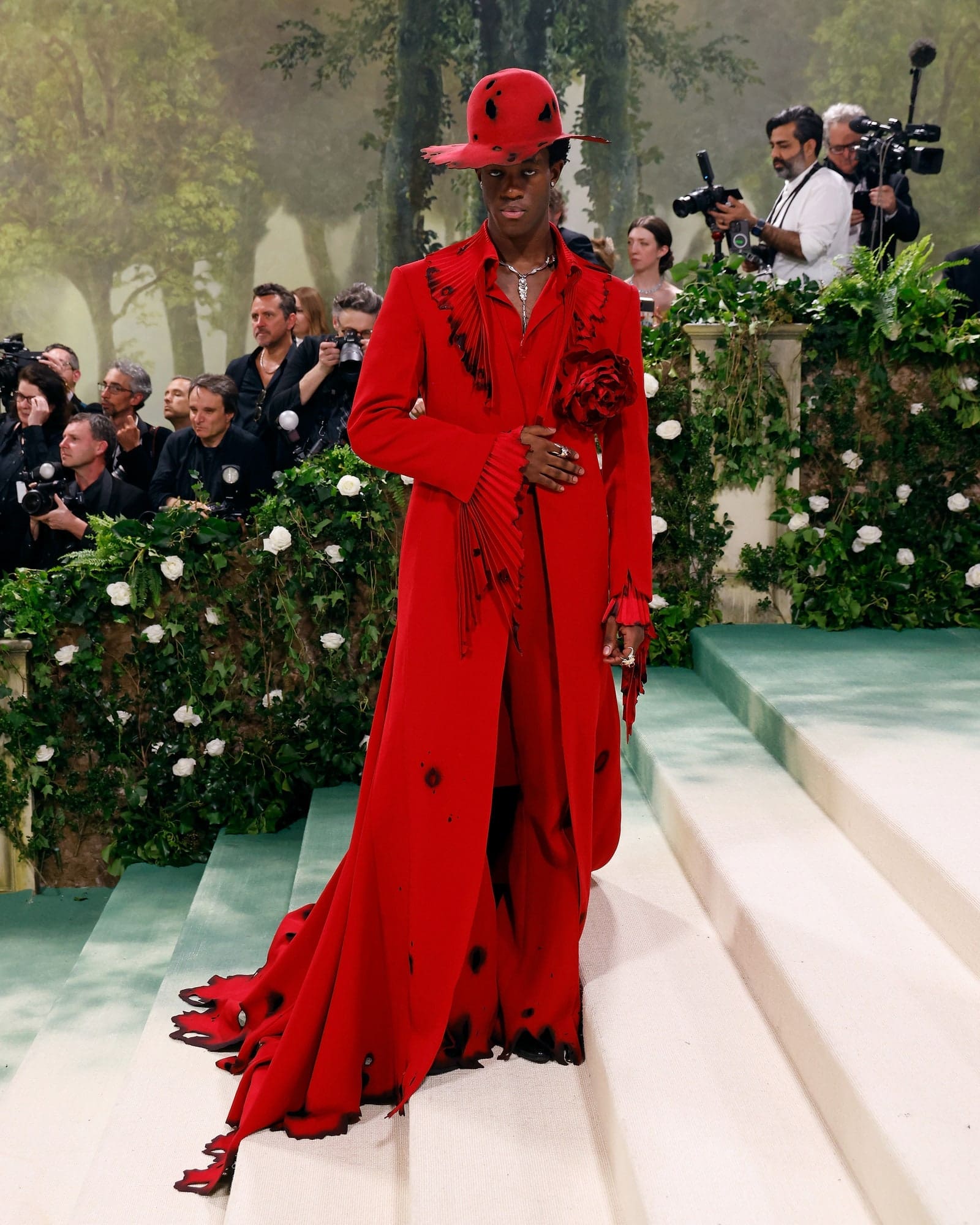 On the Fashionably Disintegrating Looks at 2024 Met Gala