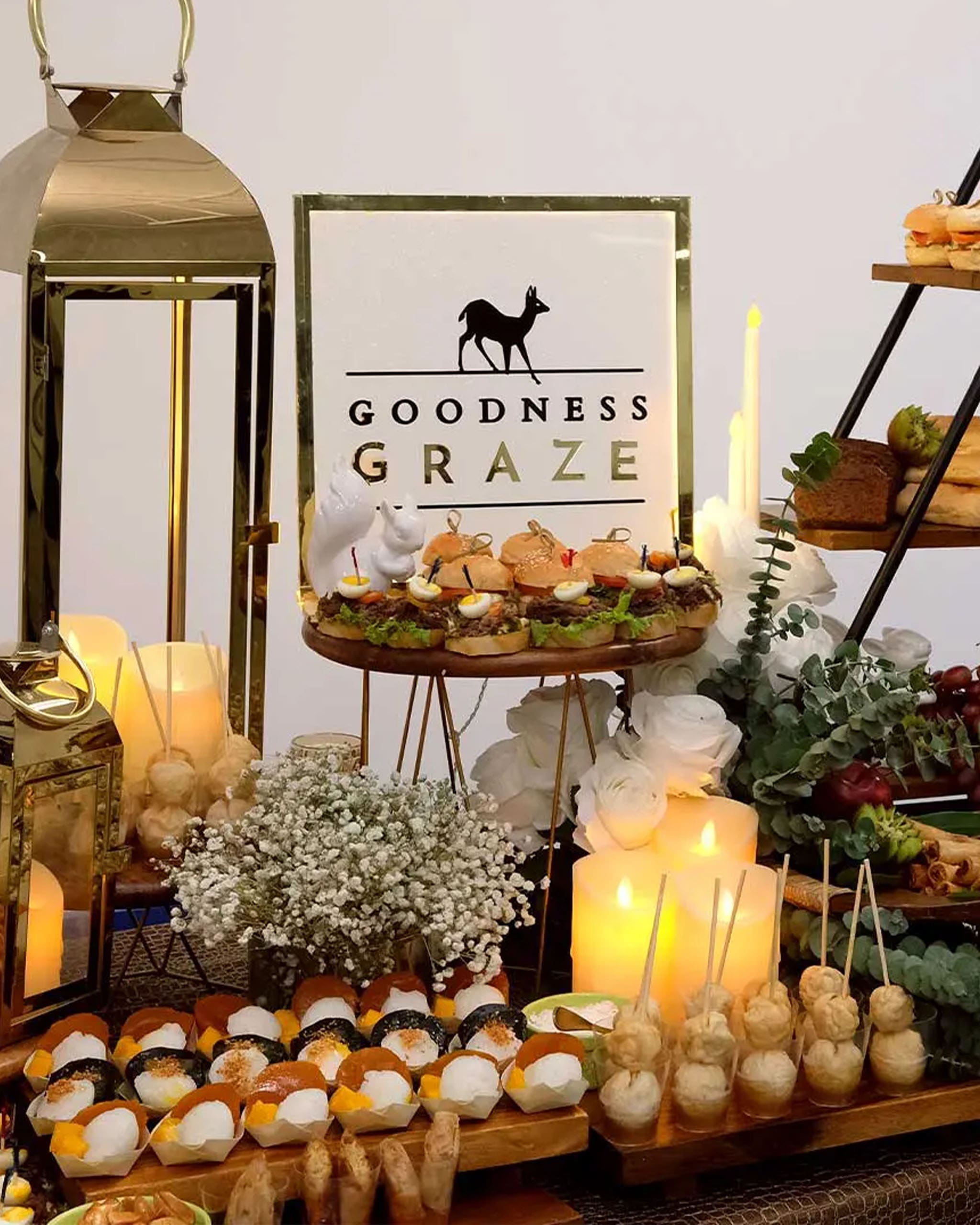 Goodness Graze served hors d'oeuvres at the seventh Vogue Talks event. Photo by Ed Simon