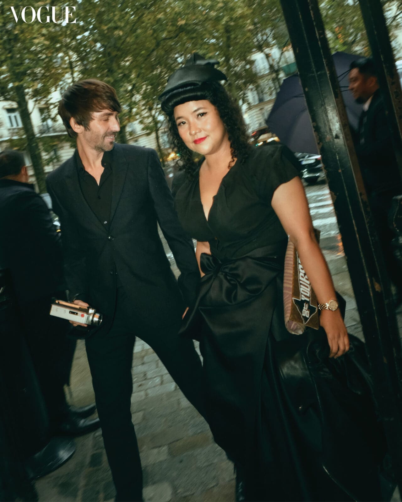 Luke Bartlett and Mich Dulce at Vogue Threads