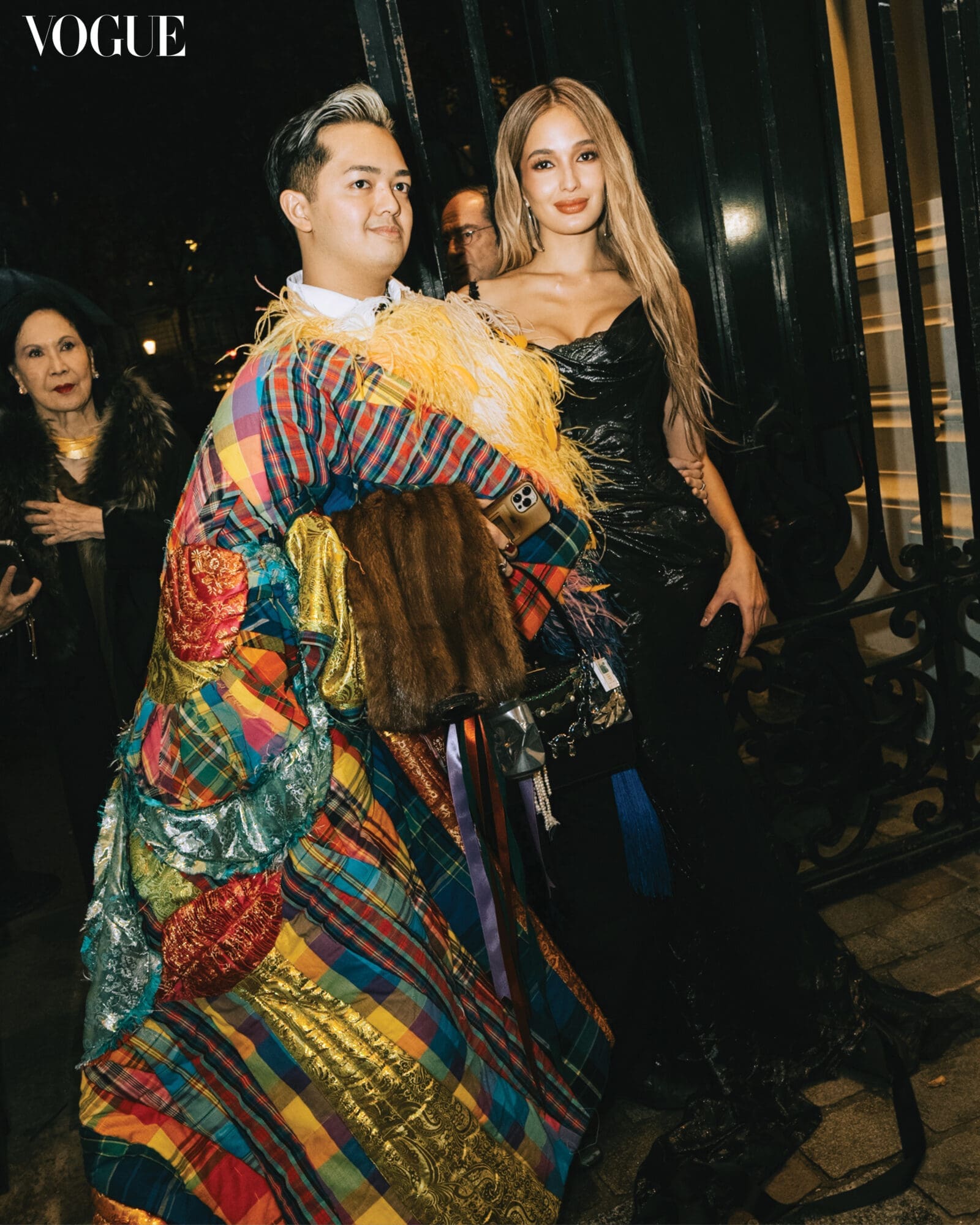 Jude Macasinag and Sarah Lahbati at Vogue Threads