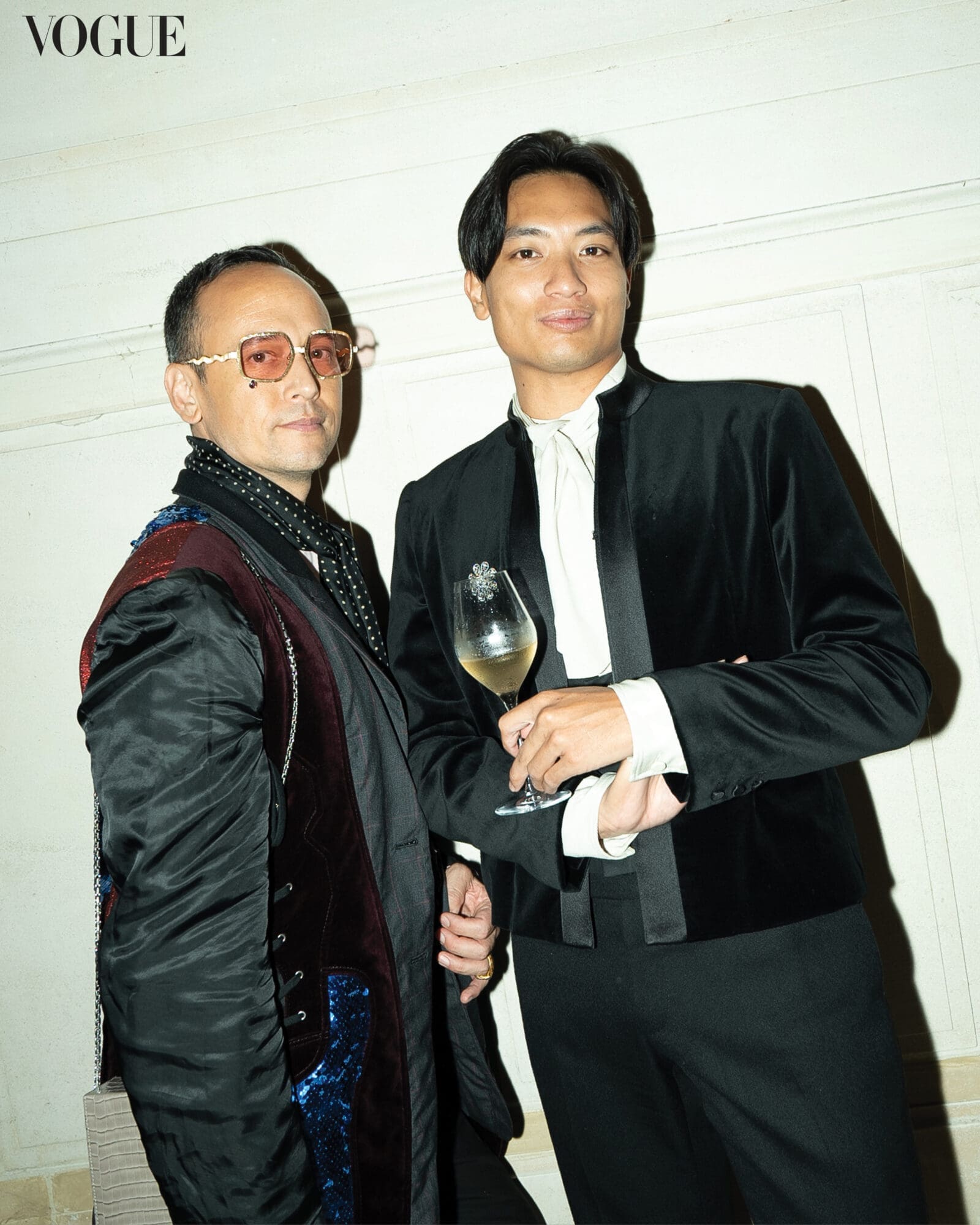 John-Paul Pietrus and Isiah Magsino at Vogue Threads