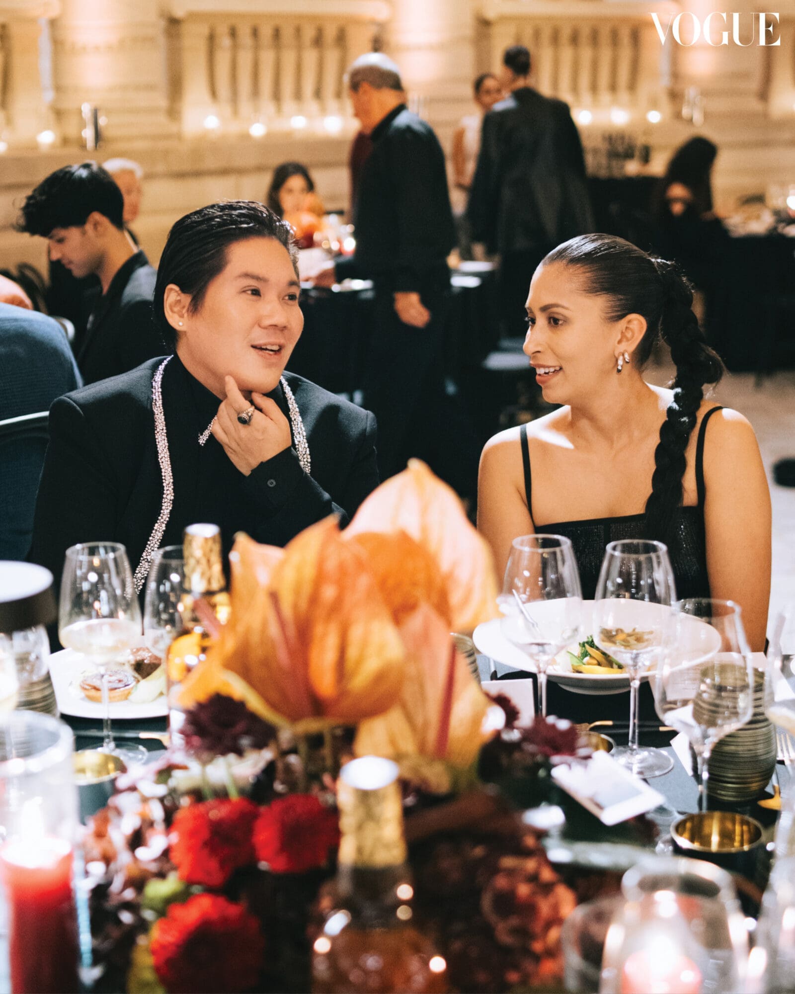 Mark Ocampo and Michelle Ochs at Vogue Threads