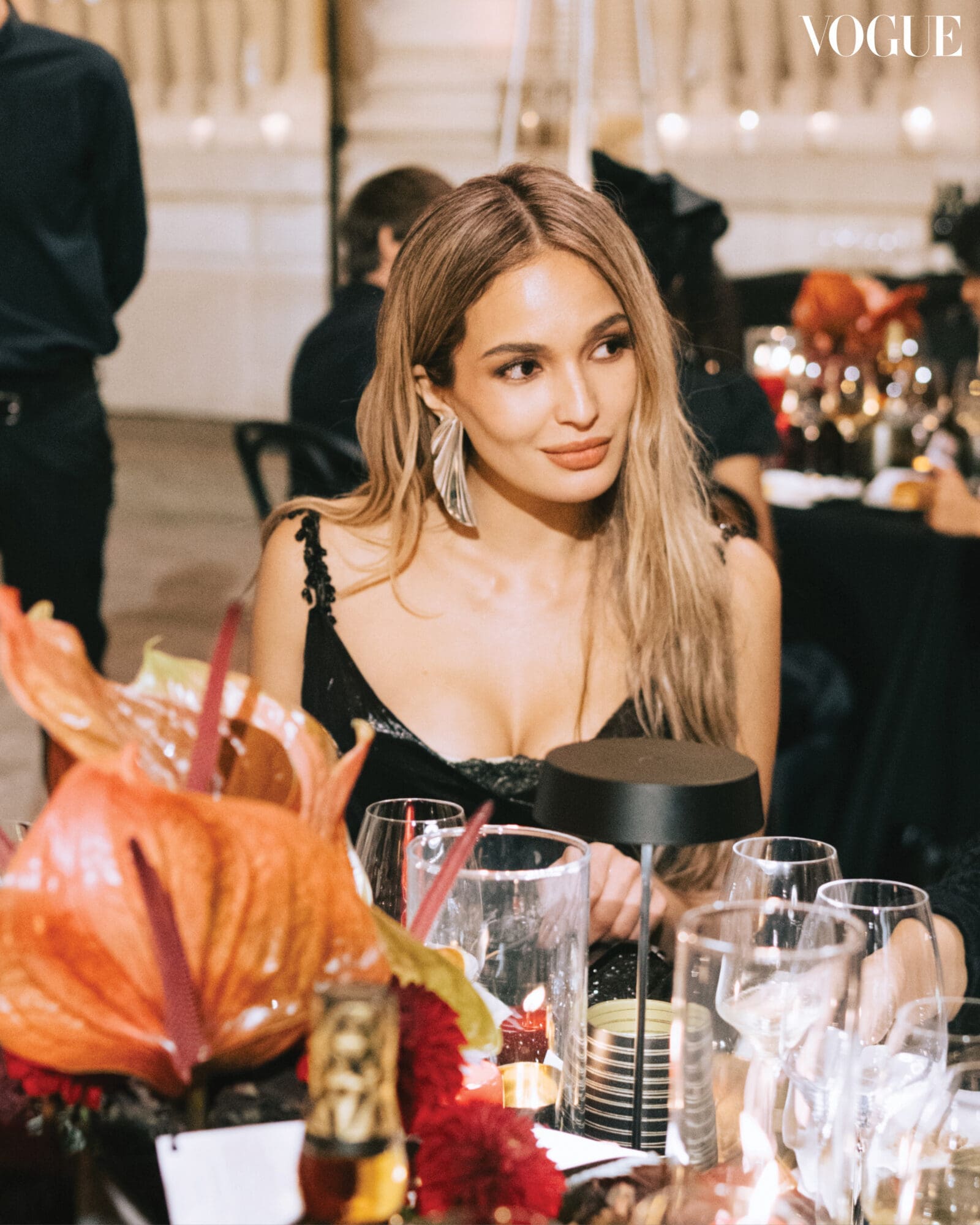 Sarah Lahbati at Vogue Threads
