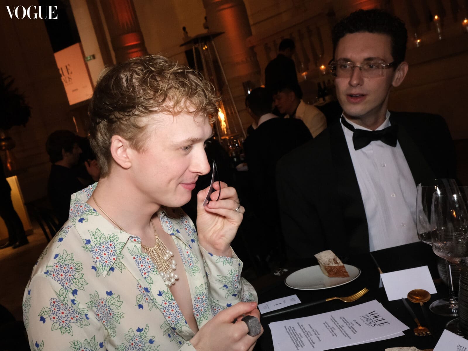 Tyler Ribchester and David Cash at Vogue Threads