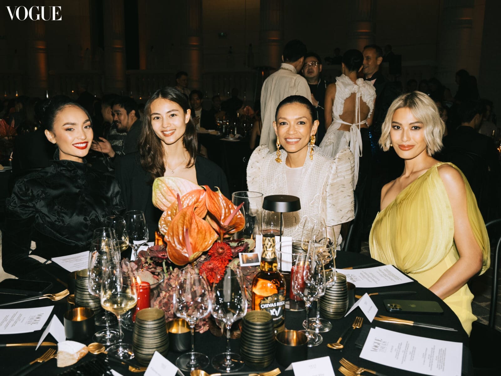 R'Bonney Gabriel, Daniela Szpejna, Joyce Oreña, and Michelle Dee at Vogue Threads