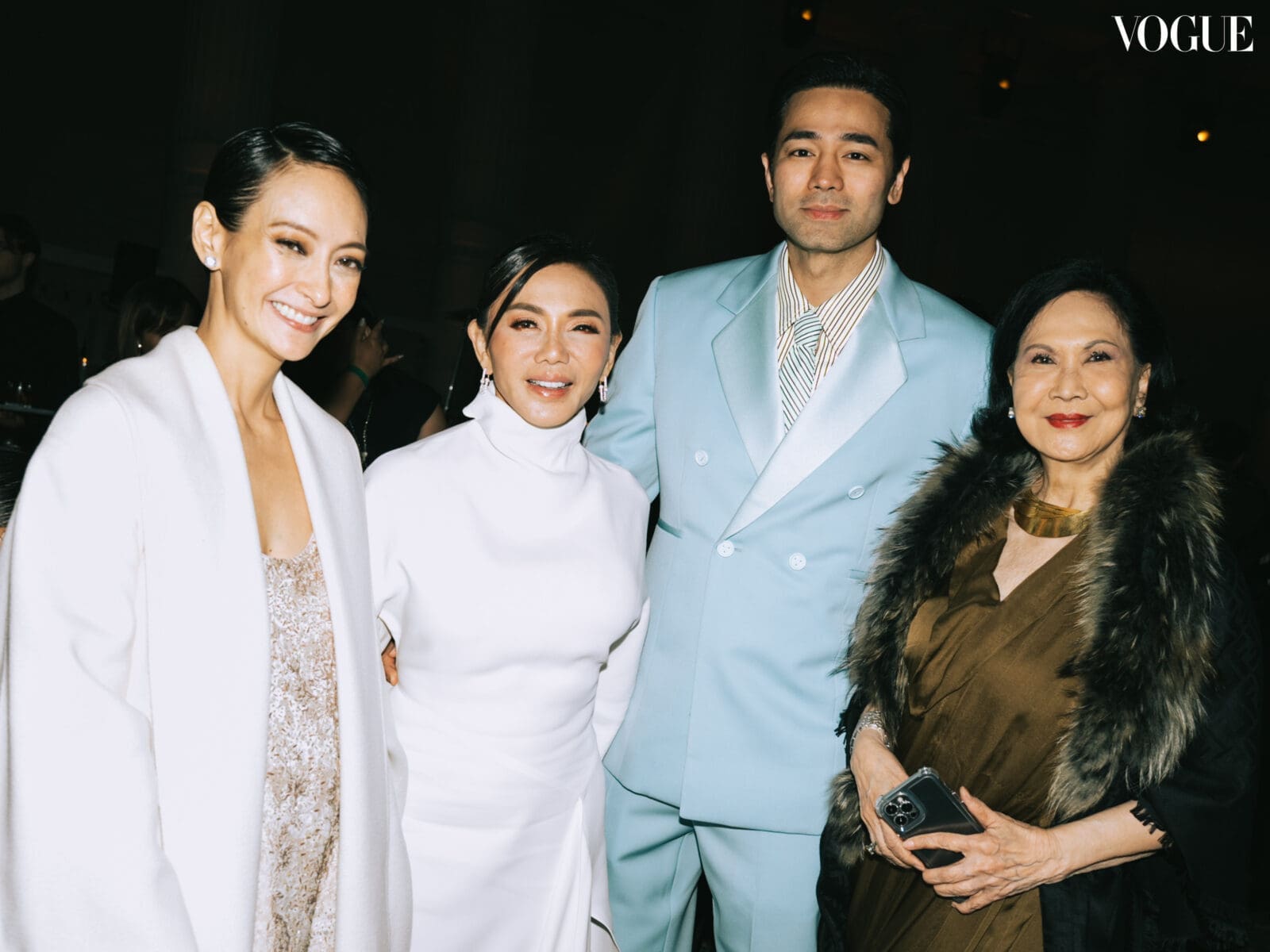 Bea Valdes, Dr. Vicki Belo, Dr. Hayden Kho, and Victoria Benoit at Vogue Threads