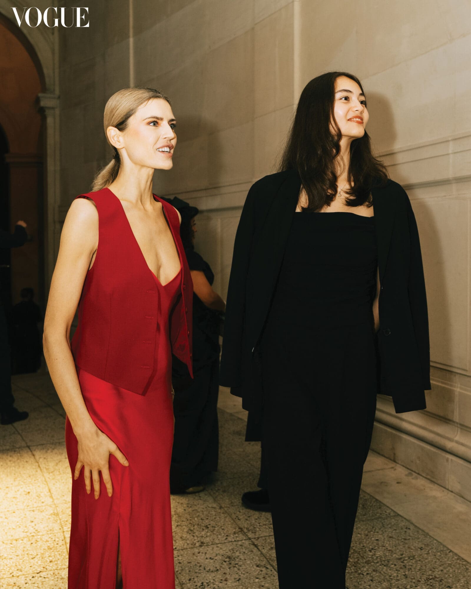 Gosia Leitner and Daniela Szpejna at Vogue Threads