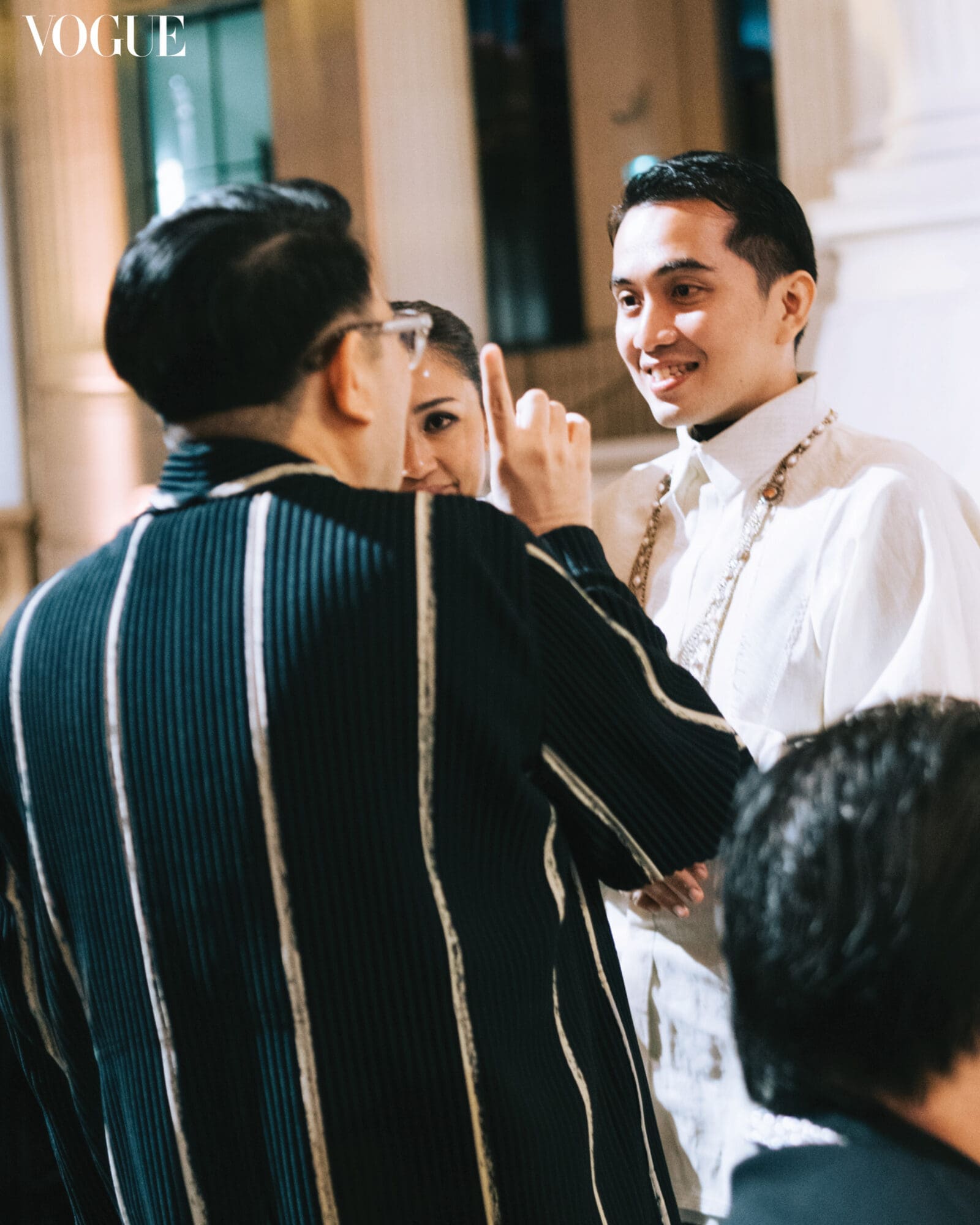 Kullawit Laosuksri with Carl Jan Cruz at Vogue Threads