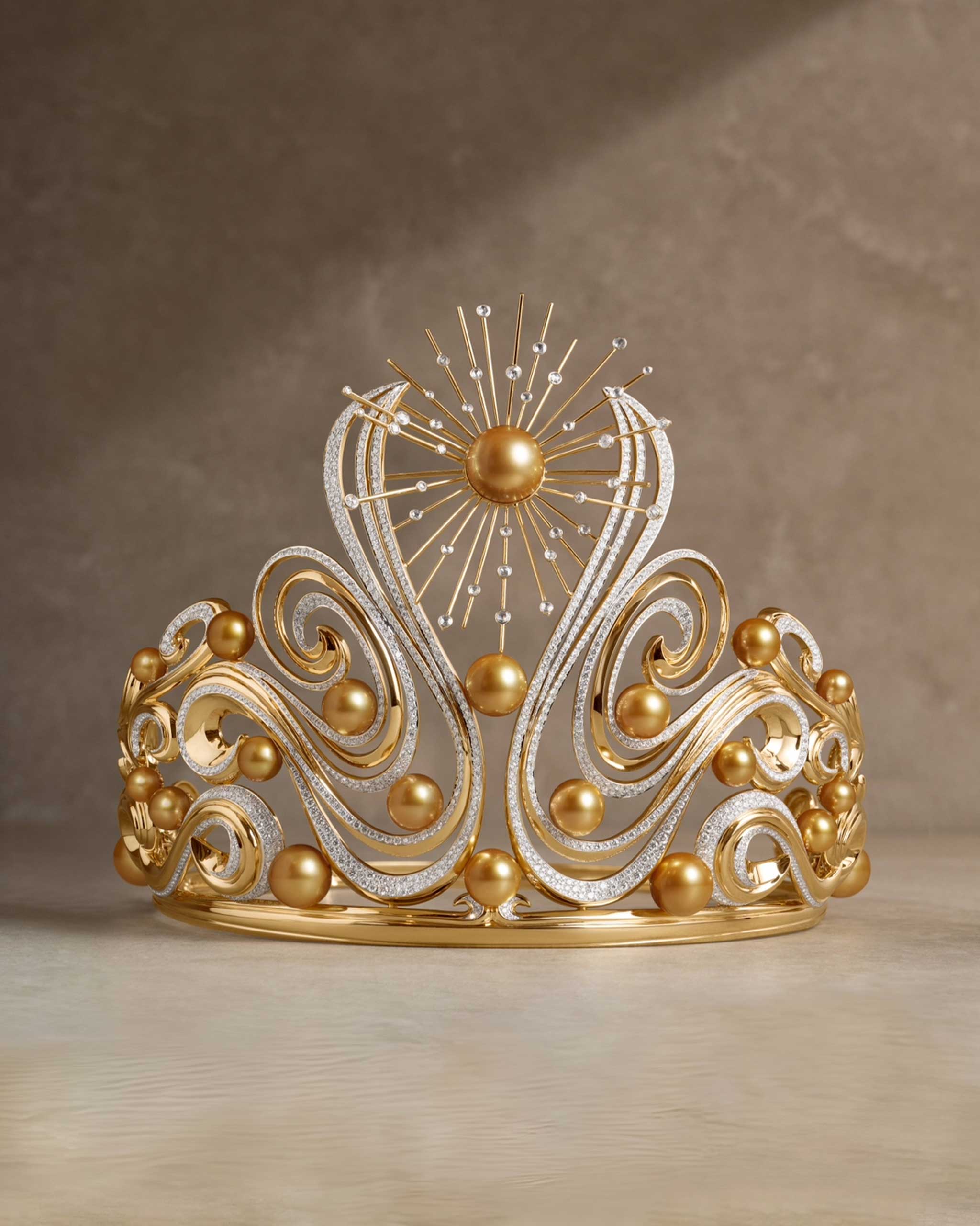 Jewelmer Miss Universe Official pearl crown