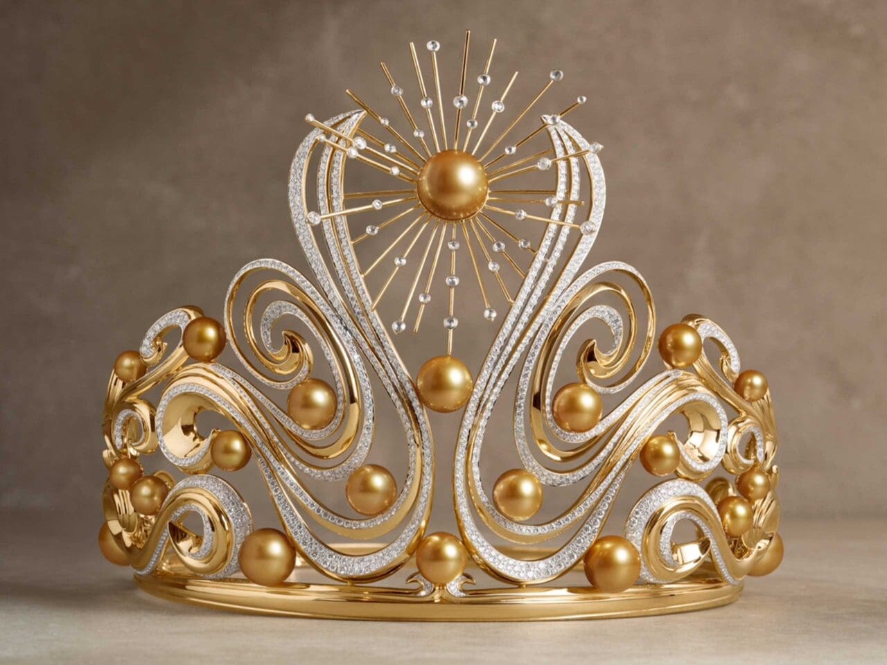 Jewelmer Miss Universe Official pearl crown