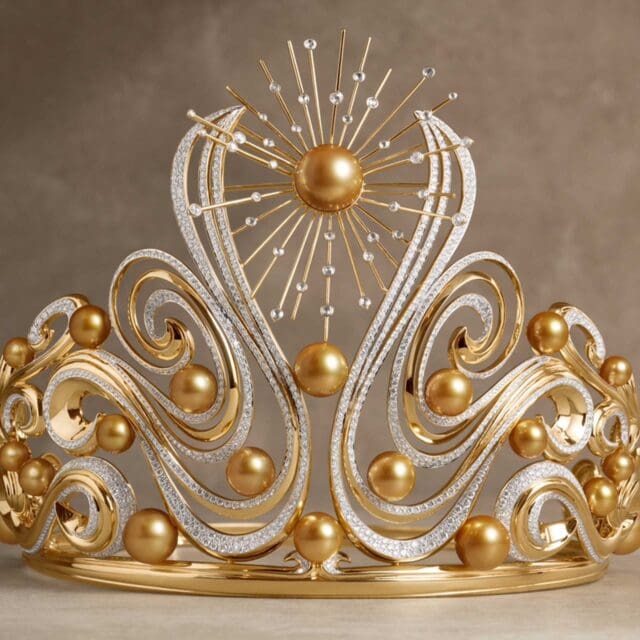 Jewelmer Miss Universe Official pearl crown