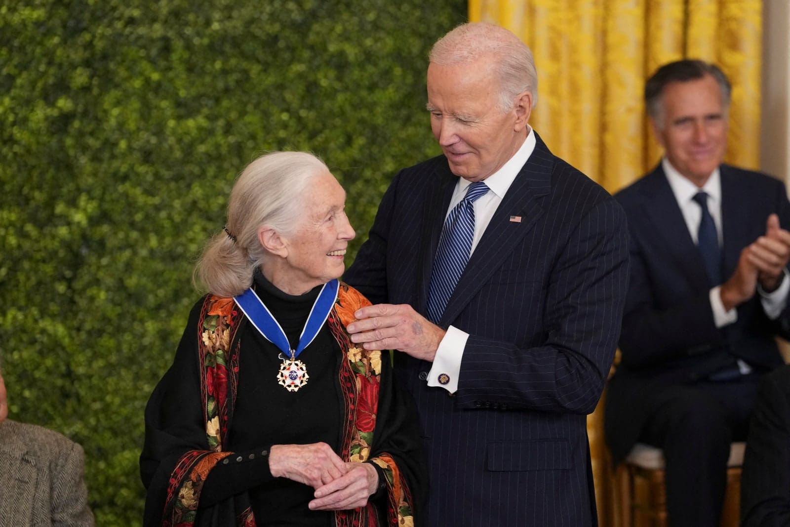 Joe Biden Jane Goodall Presidential Medal of Freedom