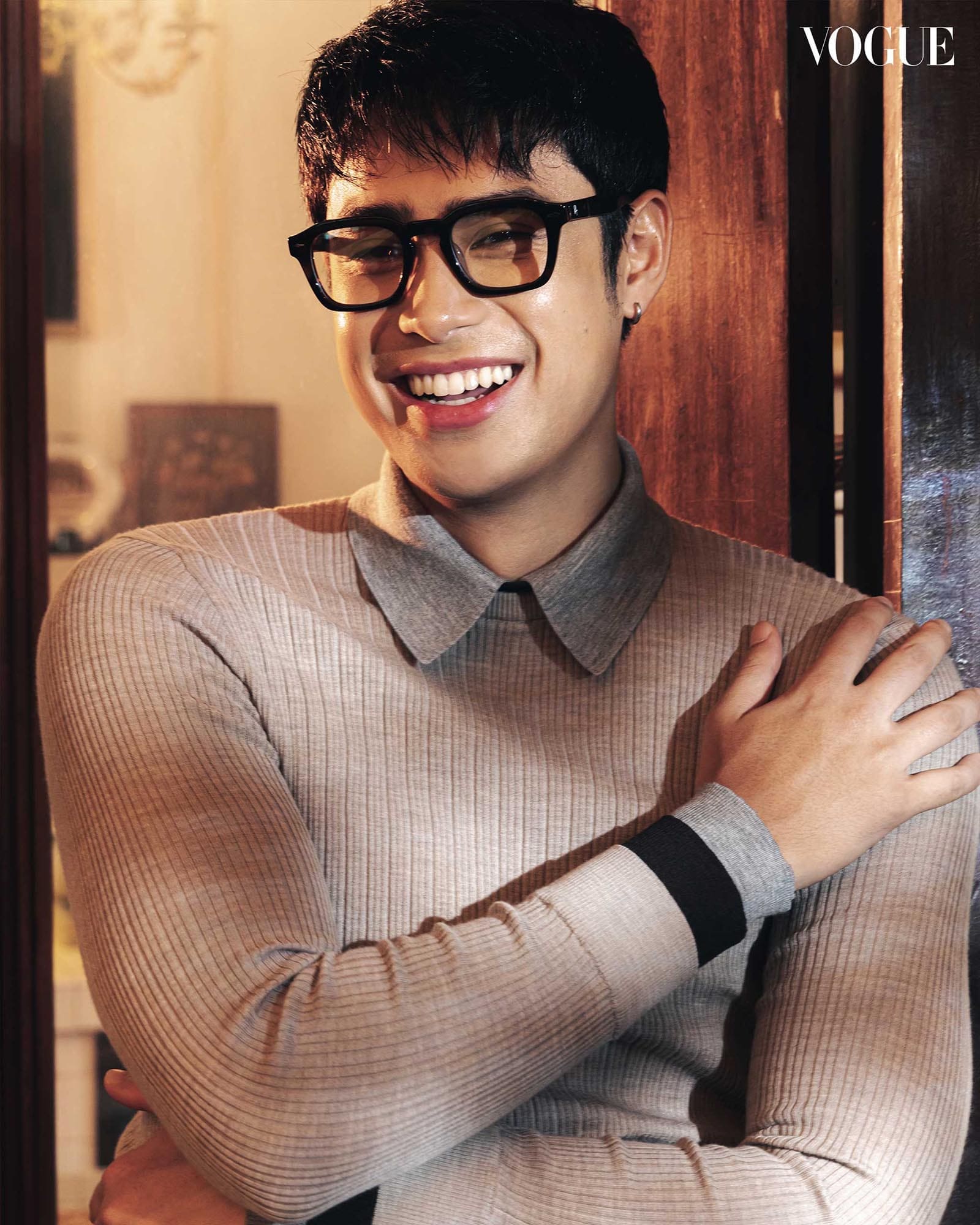 Donny Pangilinan wearing Fendi and EO for Vogue Man Philippines