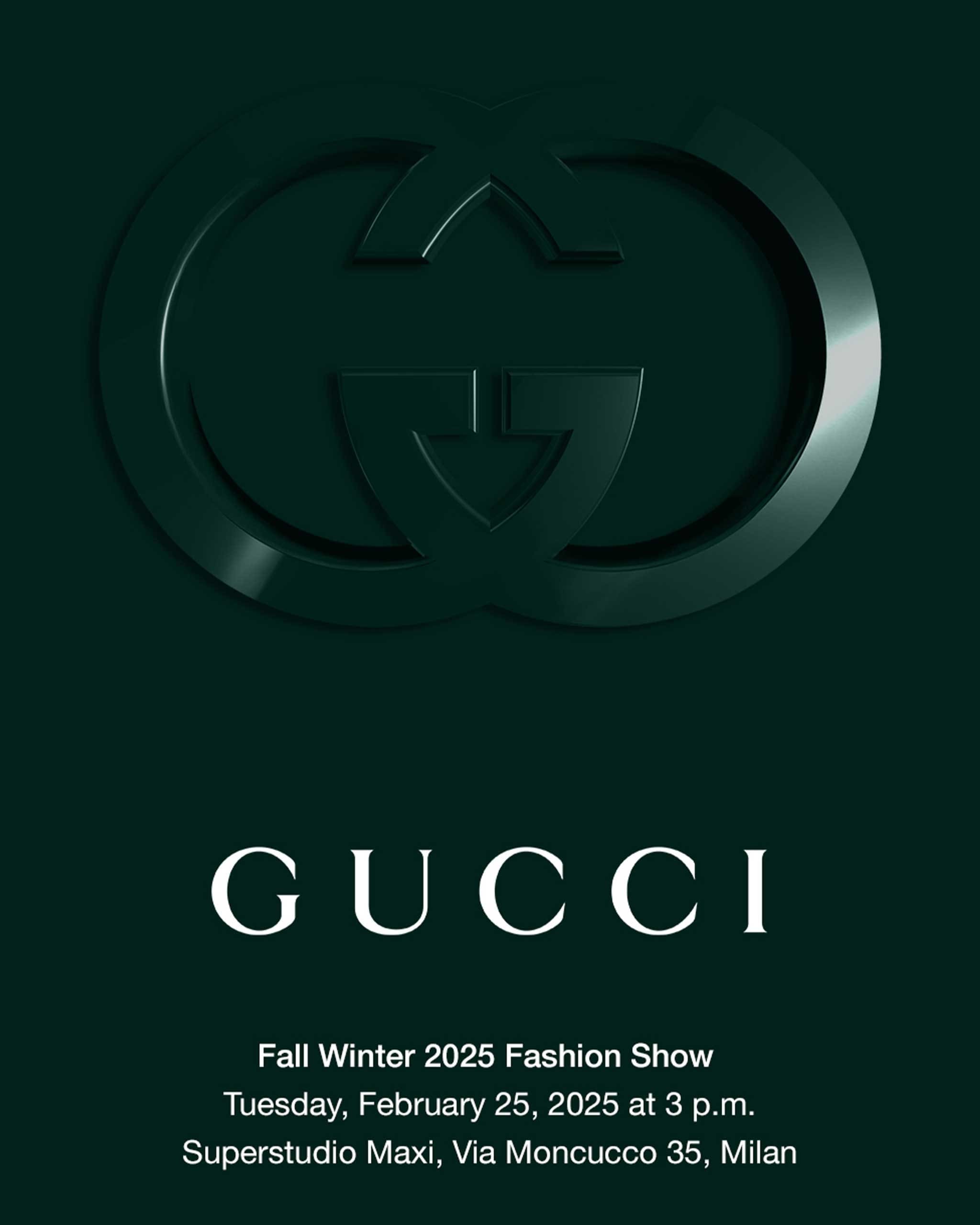 Gucci Fall Winter 2025 Fashion Show