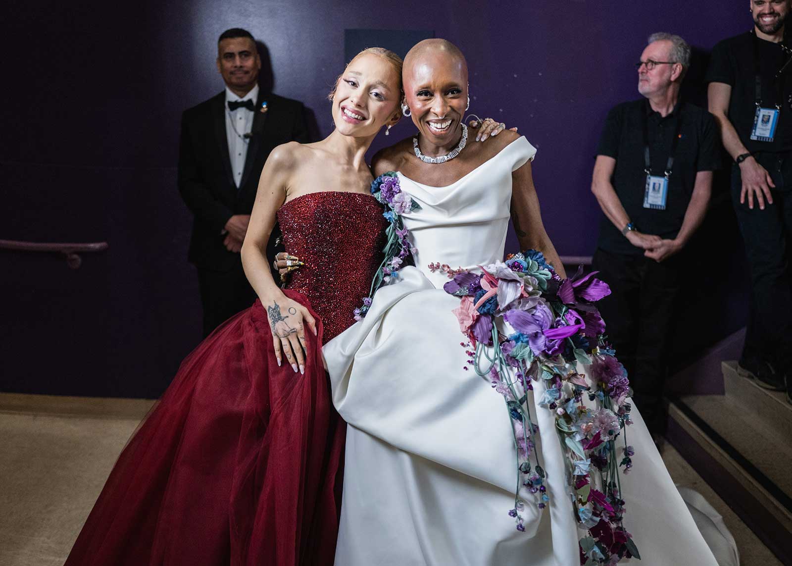 Ariana Grande and Cynthia Erivo