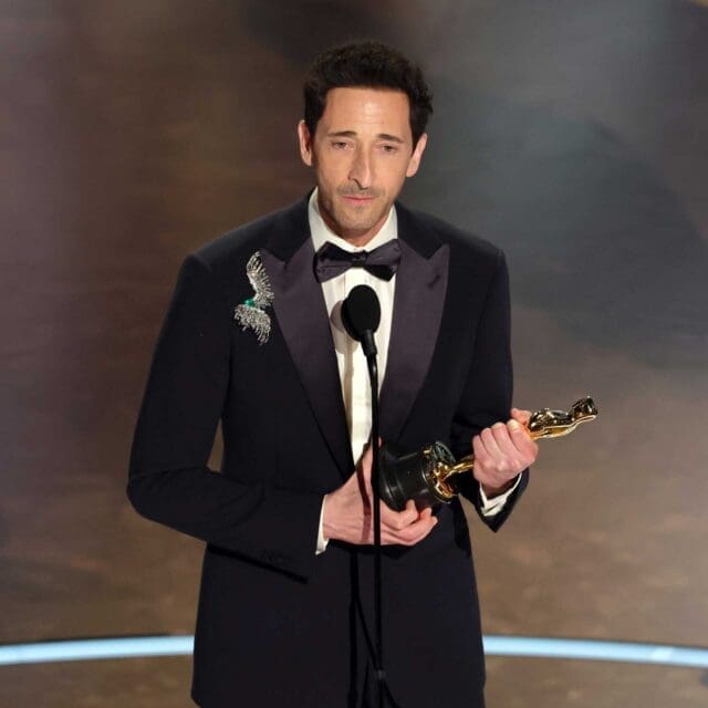 Adrian Brody Oscars 2025 All the Winners