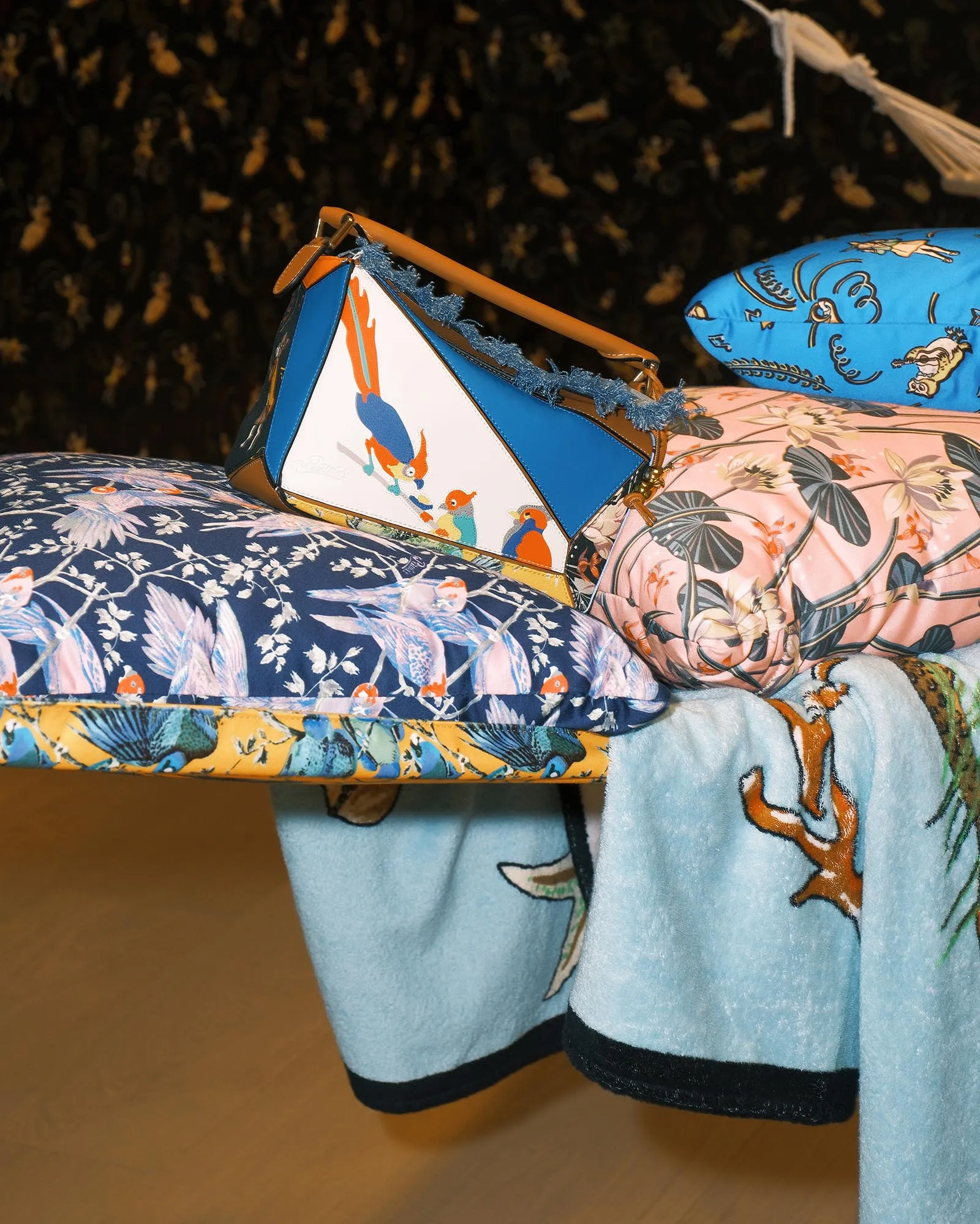 Loewe Puzzle 10 Exhibition at Sotheby's Maison in Landmark Chater Hong Kong