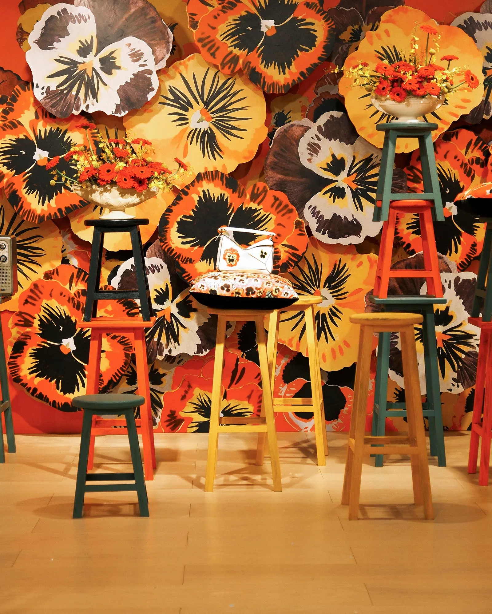 Loewe Puzzle 10 Exhibition at Sotheby's Maison in Landmark Chater Hong Kong